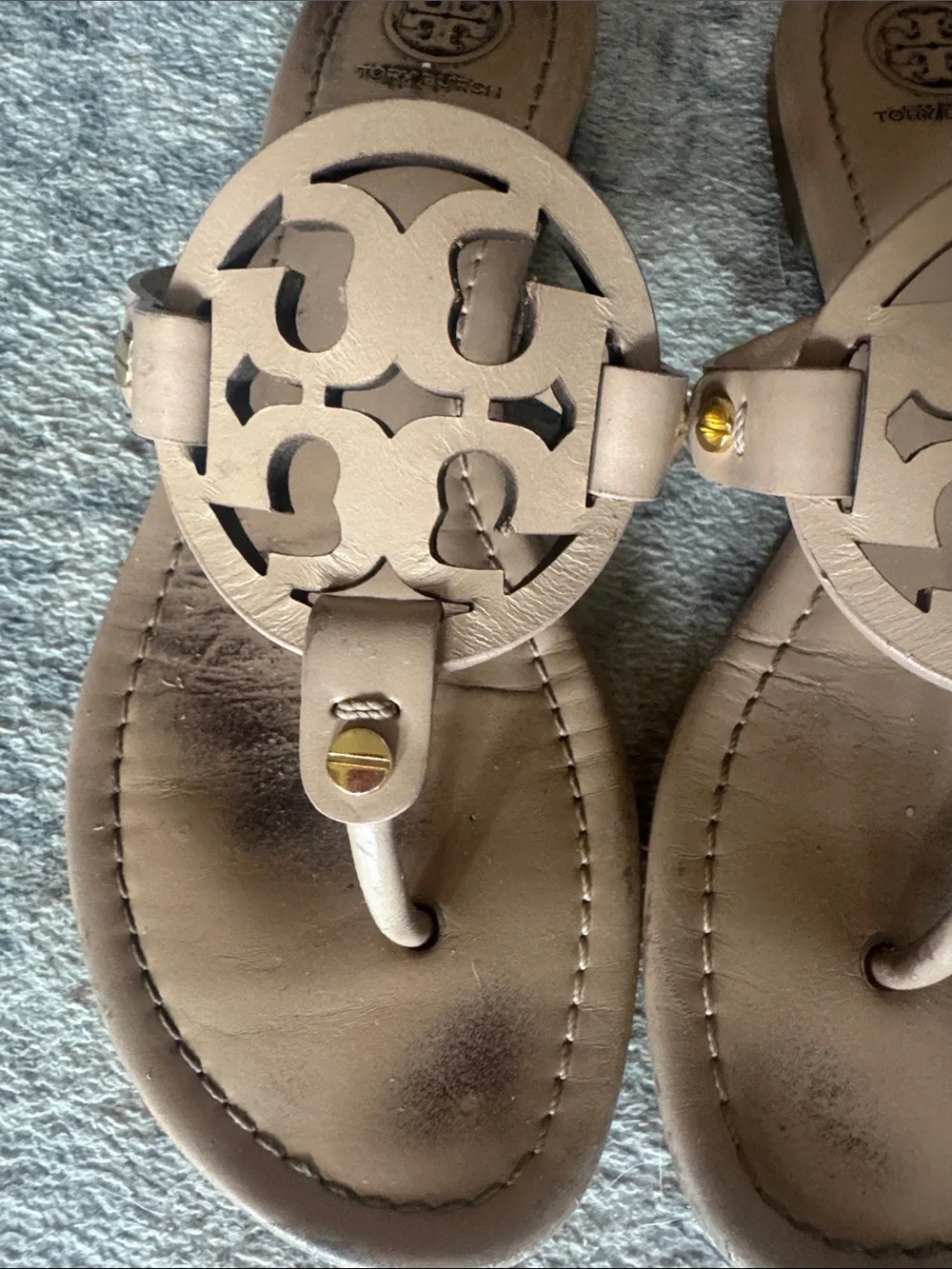 Tory Burch worn dirty